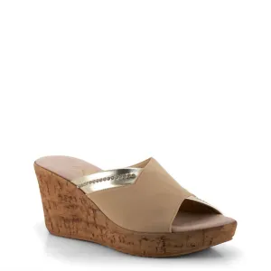 Women's Maggi Wedge Sandals In Beige