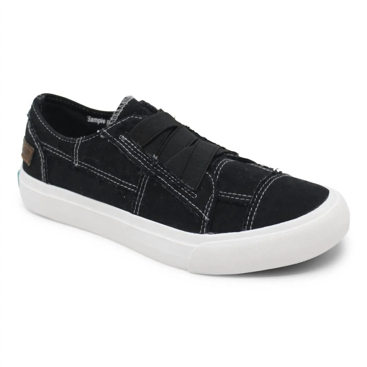 Women's Marley Sneaker In Black Washed Canvas