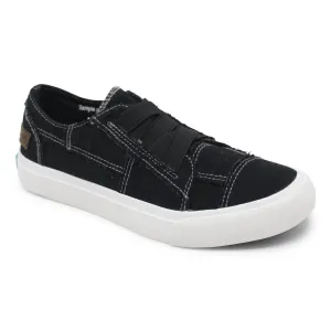 Women's Marley Sneaker In Black Washed Canvas