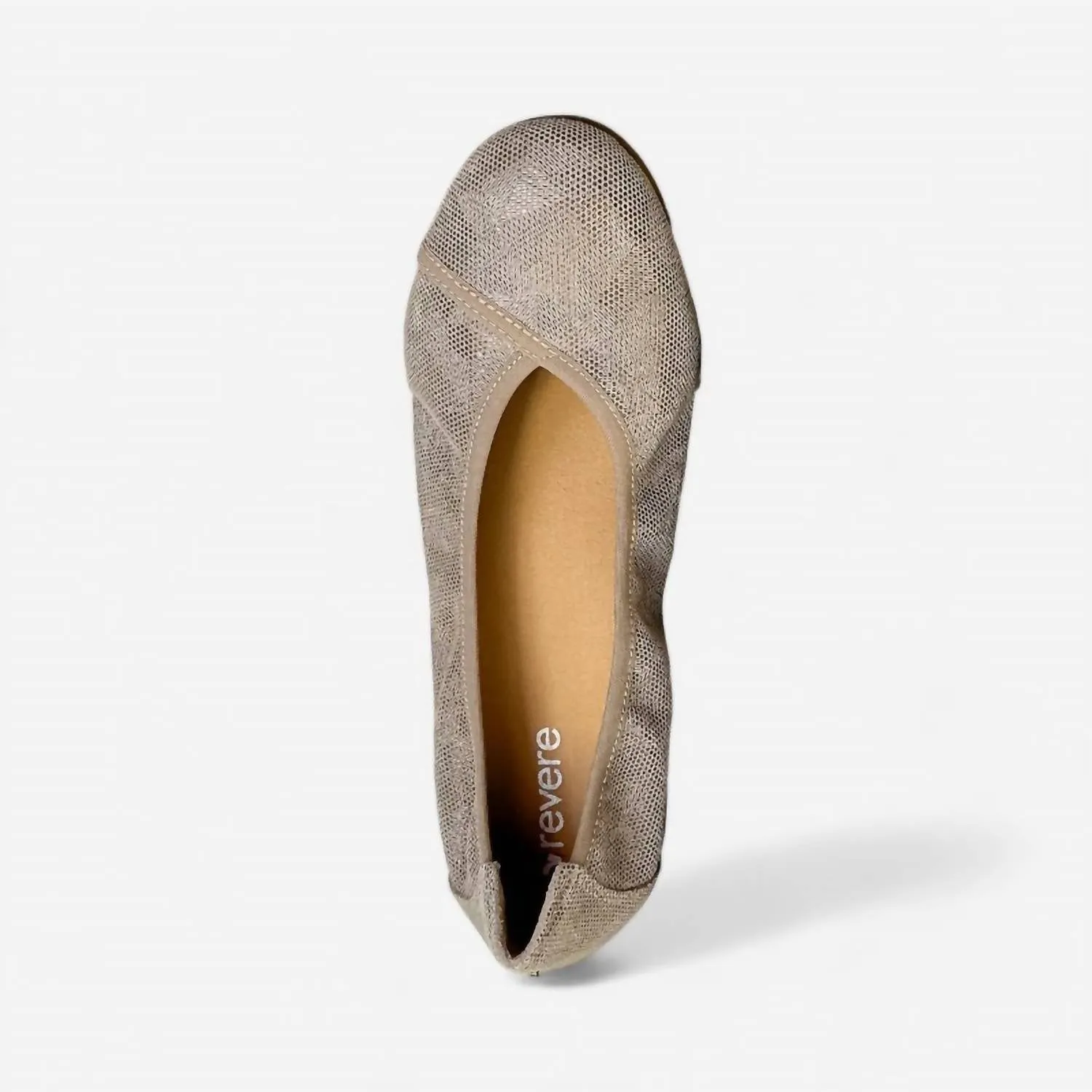 Women's Nairobi Ballet Flat Shoe In Champagne
