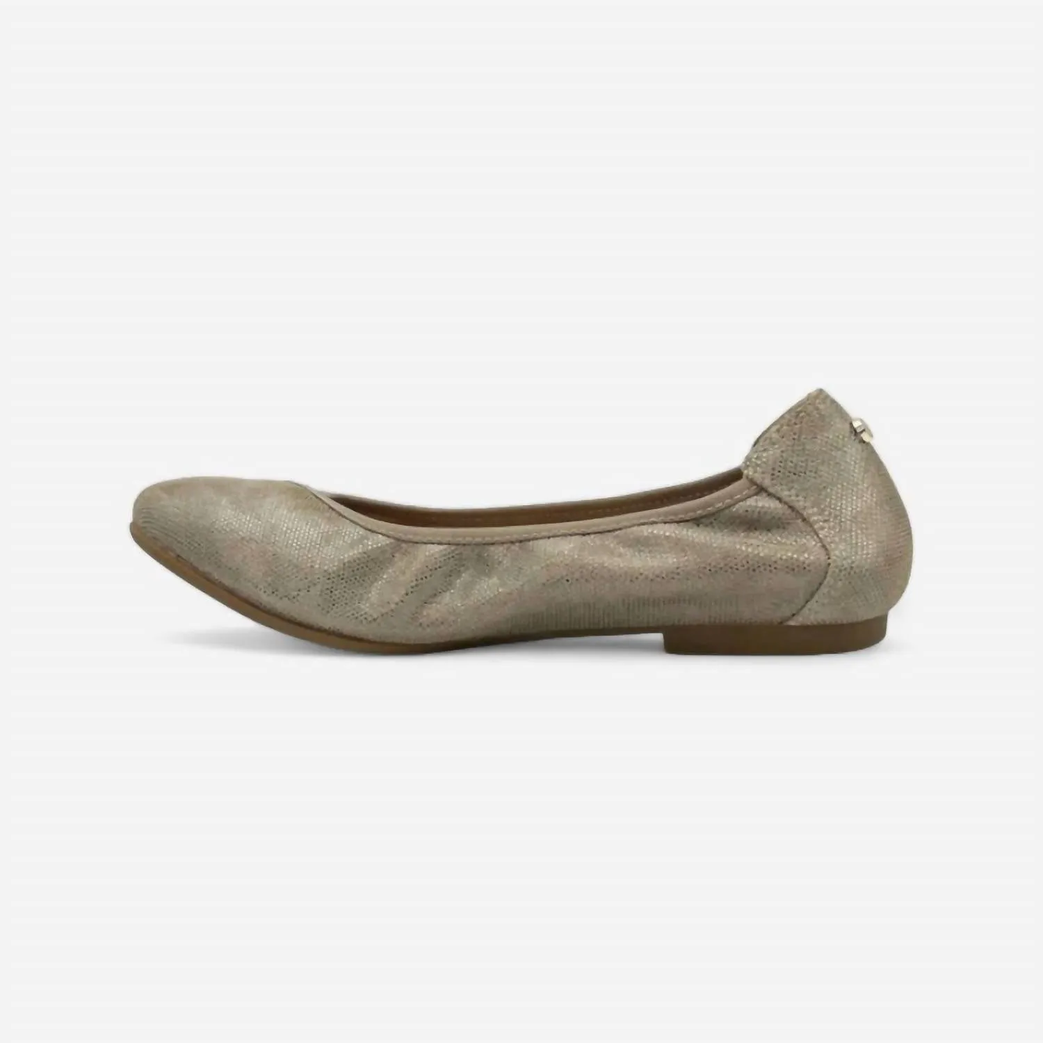 Women's Nairobi Ballet Flat Shoe In Champagne