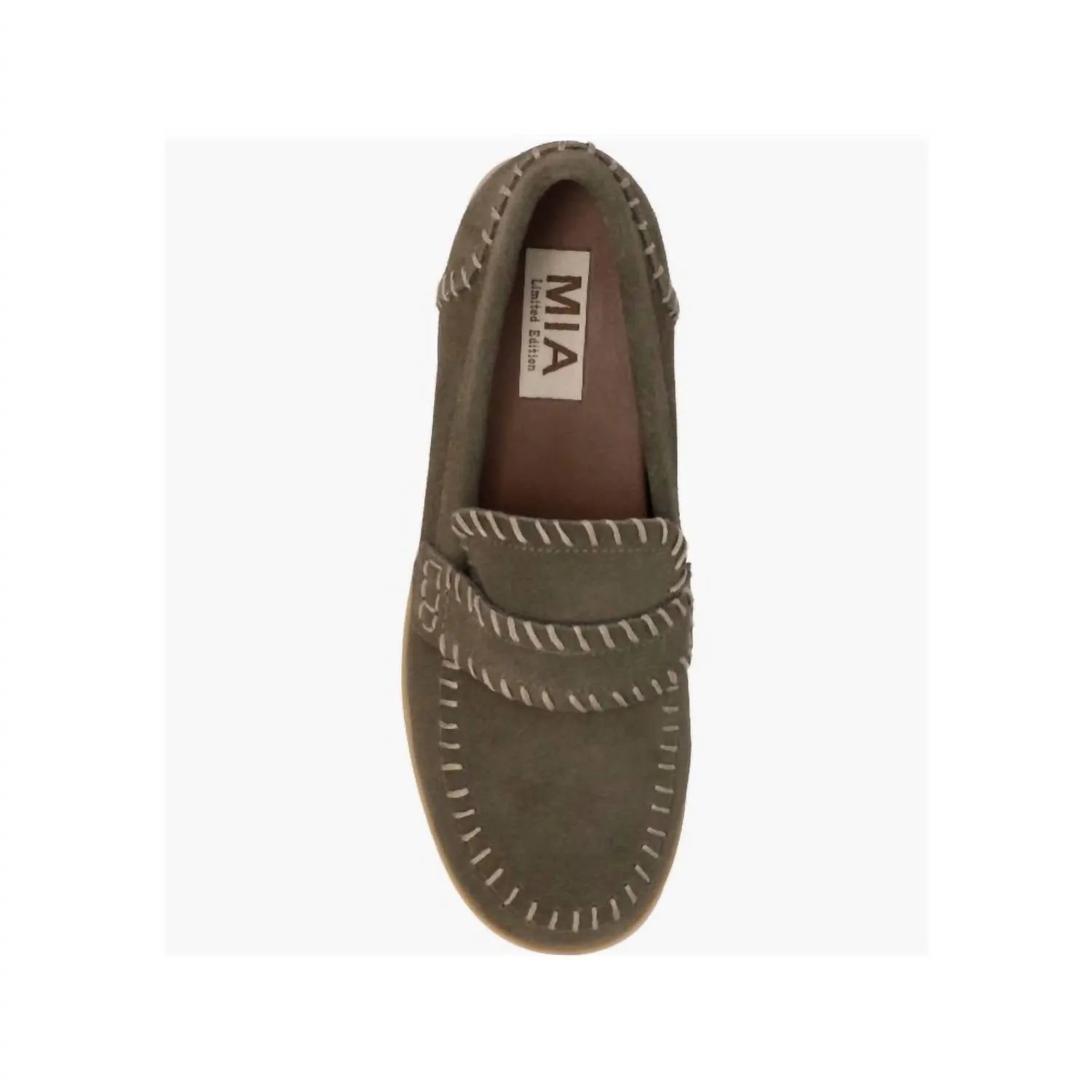 Women's Natalee Loafers In Olive