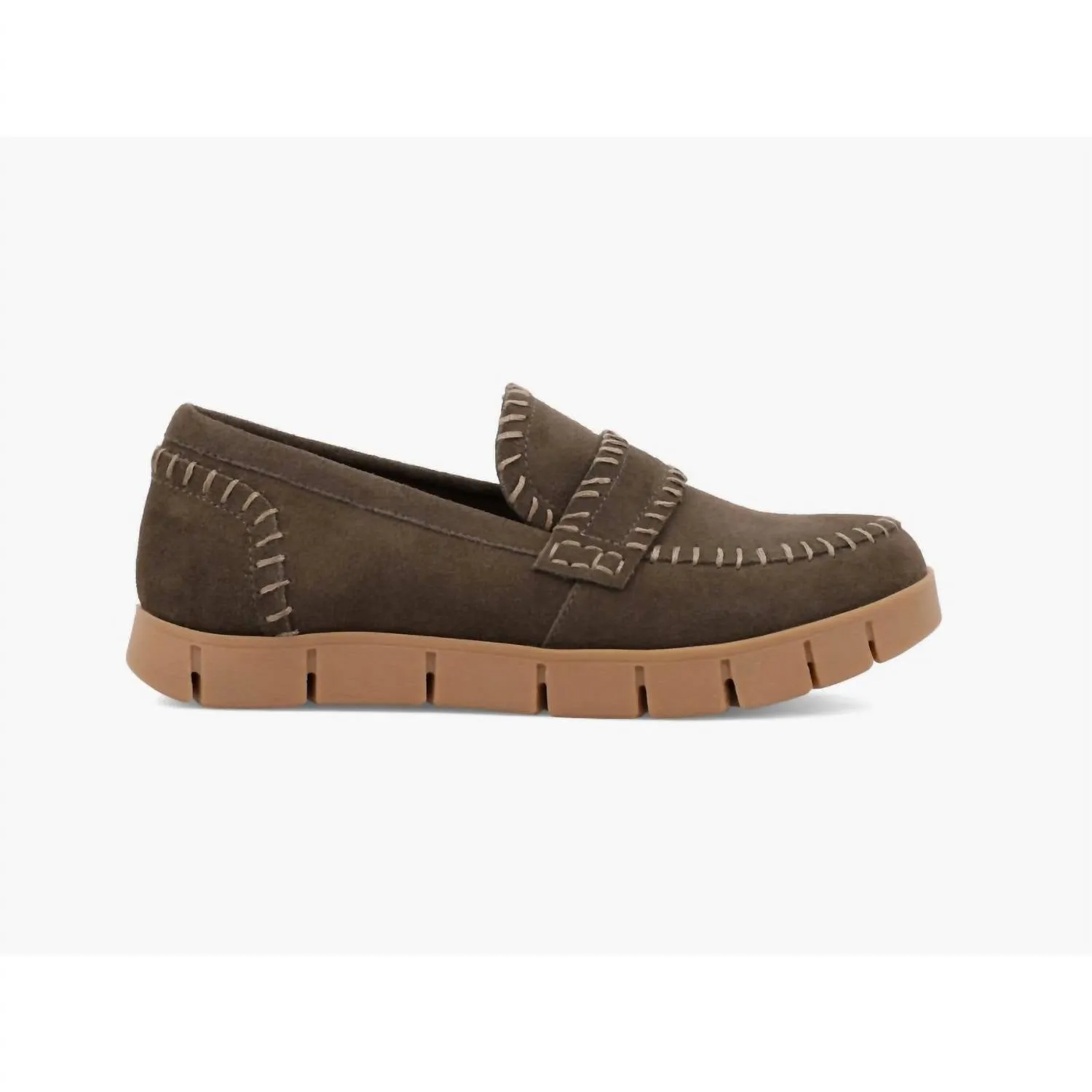 Women's Natalee Loafers In Olive