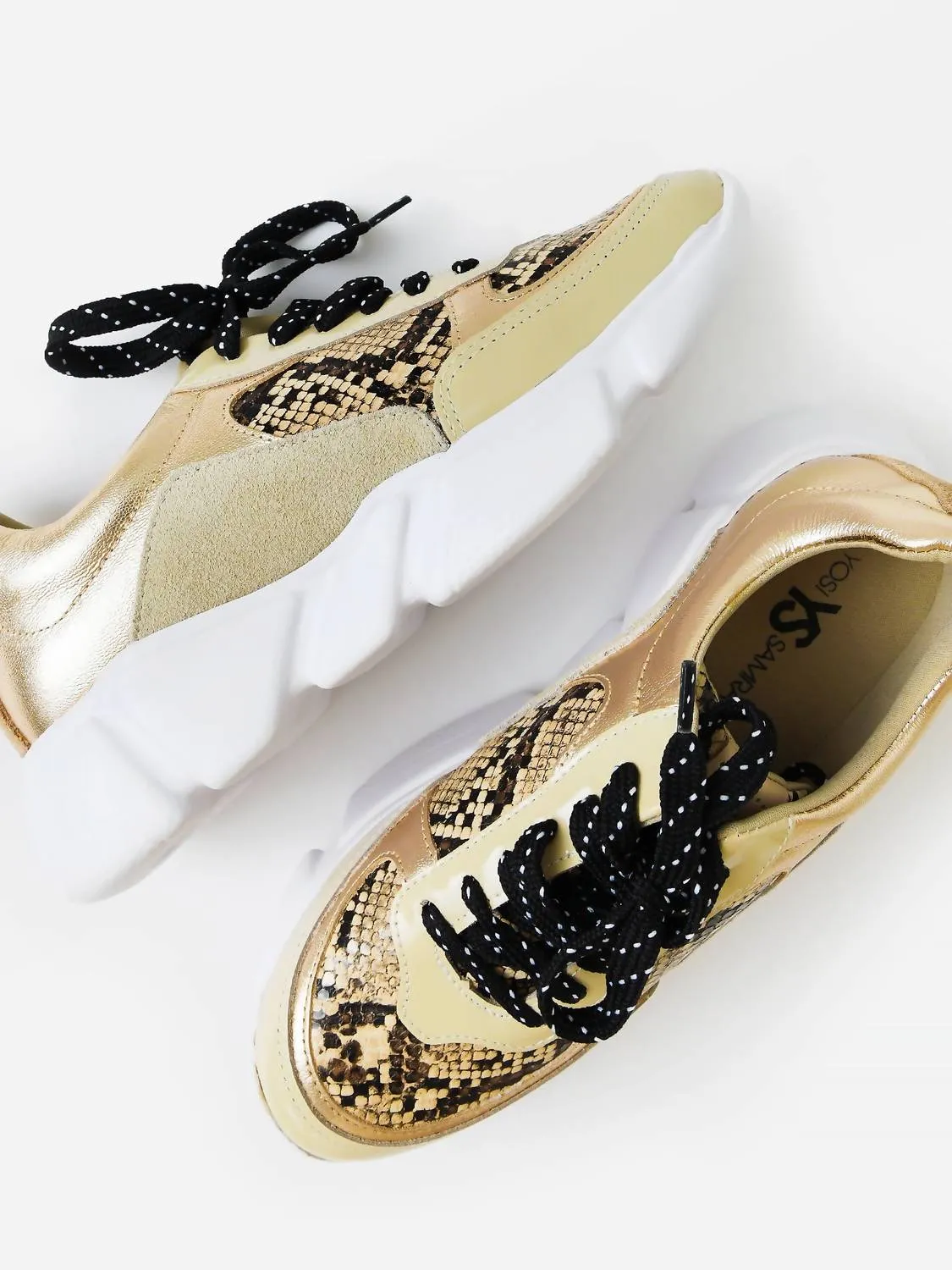 Women's Palmer Sneaker In Natural Snake