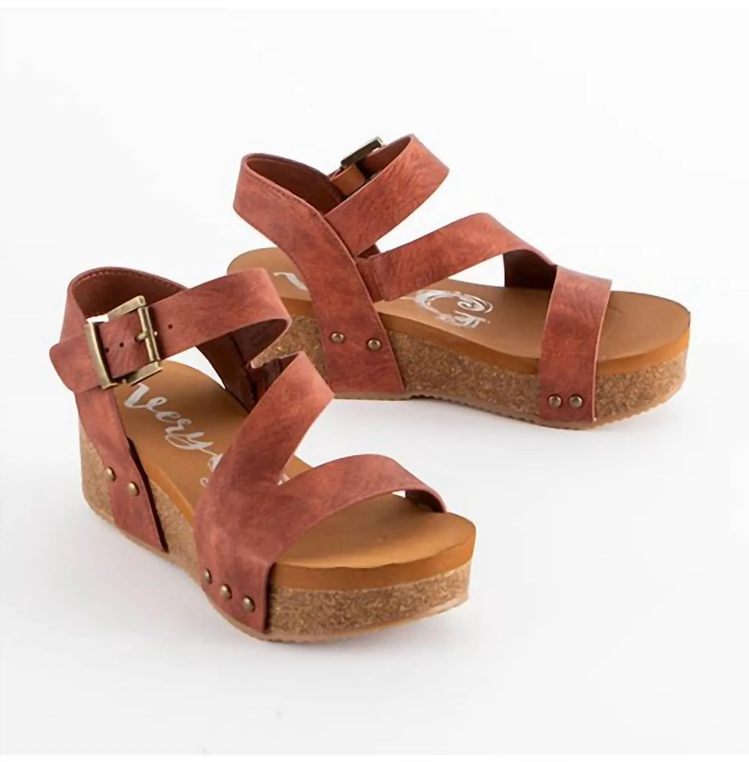 Women's Shayne Sandals In Rust