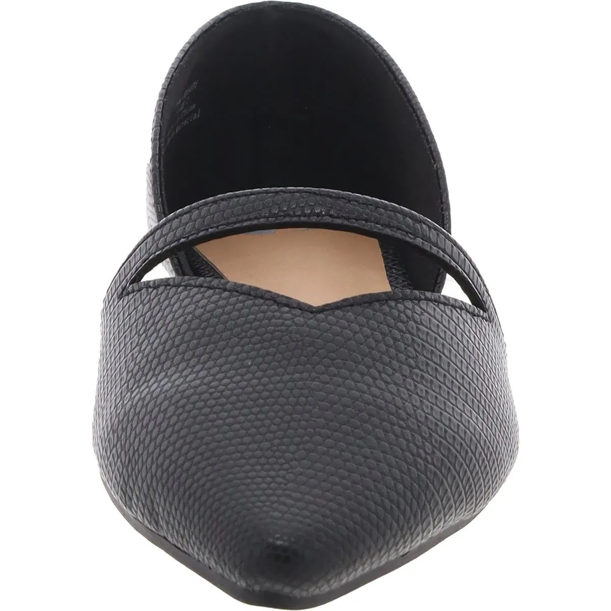 Womens Snake Print Manmade D'Orsay