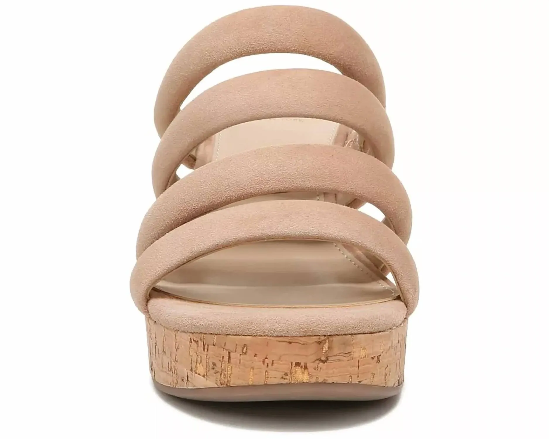 Women's Yuki Suede Wedge Sandals In Caramel Suede